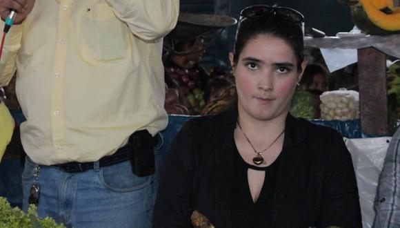 Katiuska del Castillo, pareja de Roberto Torres, pide que no la investiguen. (Juan Mendoza)