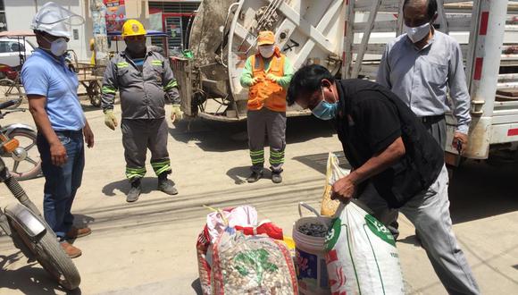 Lambayeque: decomisan 150 kilos de “conchitas de mar” extraídas ilegalmente (Foto: Municipalidad Chiclayo).