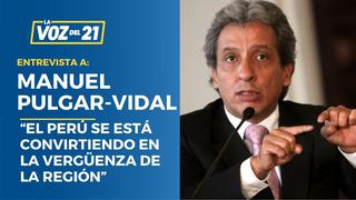 Pulgar-Vidal analiza responsabilidades de Repsol y del Estado por derrame de petróleo
