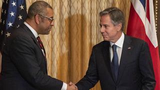 Antony Blinken y el ministro de exteriores británico discuten acuerdo con Irán 
