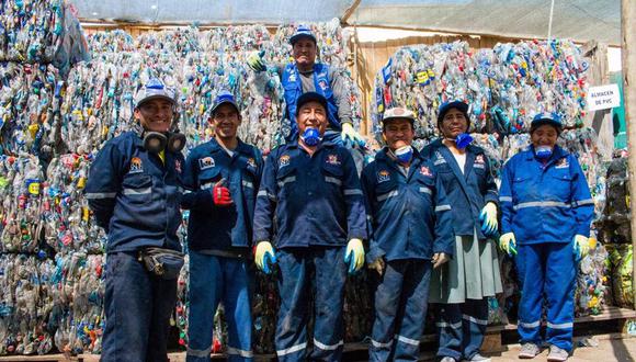 Los recicladores que trabajan en Ciudad Saludable antes de la pandemia. (Ciudad Saludable)