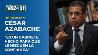 César Azabache: “Es un gabinete hecho para que le nieguen la confianza”