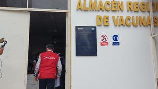 Lambayeque: Contraloría advierte riesgos en almacén de vacunas de Geresa