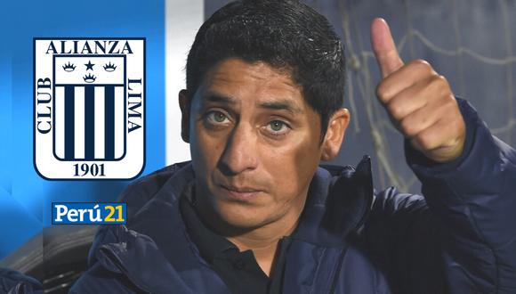 Chicho Salas es técnico de Alianza Lima desde setiembre de 2022 (Foto: AFP).