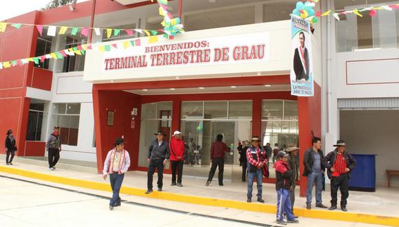 Detectan irregularidades en construcción de terminal terrestre Grau, en Apurímac