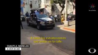 México: Seguridad Pública llama ‘extraterrestres’ a ciudadanos que no acatan medidas de aislamiento [VIDEO]