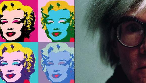 El icónico cuadro fue pintado por Warhol tras impresionarse enormemente por la muerte temprana de la estrella. (La Tercera/USI)