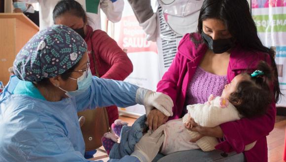 El Minsa desarrolla actualmente la vacunación contra el COVID-19 a niños.(Foto: Minsa)
