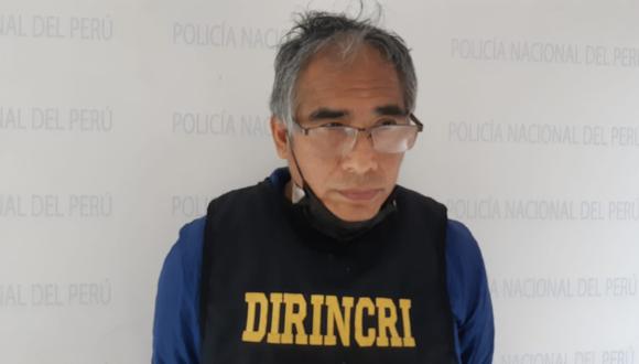 El detenido Enrique Aponte Poma será investigado por el presunto delito contra el orden financiero y monetario, falsificación de billetes y monedas en agravio del Estado.
