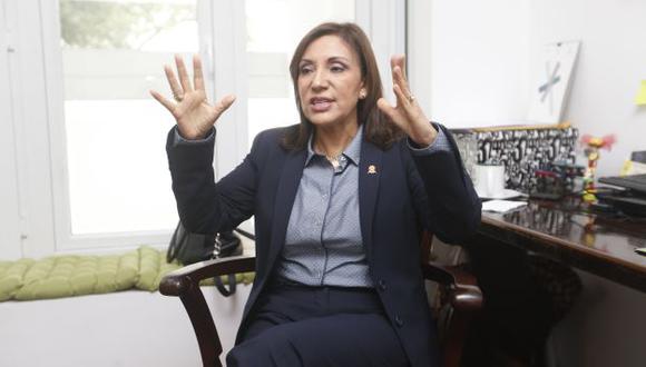 Julia Príncipe no volverá a presidir el Consejo de Defensa Jurídica. (Mario Zapata)