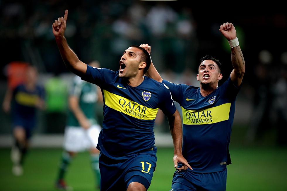 Boca Juniors es finalista de la Copa Libertadores tras igualar 2-2 ante Palmeiras. (EFE)