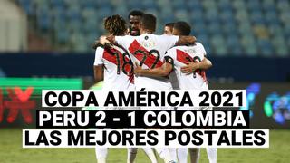 Copa América 2021: Perú vs Colombia, las mejores postales del partido