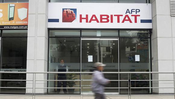 AFP Habitat dio a conocer cuál será el cronograma para que sus afiliados puedan retirar hasta S/ 17,600 de sus fondos a partir del próximo 27 de mayo. (Foto: GEC)