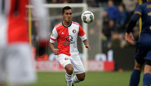 Renato Tapia tiene contrato con el Feyenoord hasta mediados de 2020. (GETTY IMAGES)
