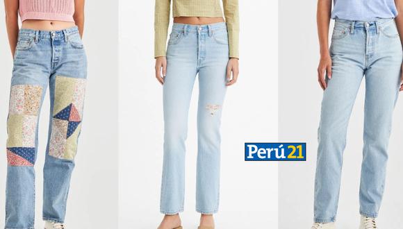 Tres outfits con los icónicos jeans 501 de Levi's. (Foto: Difusión)