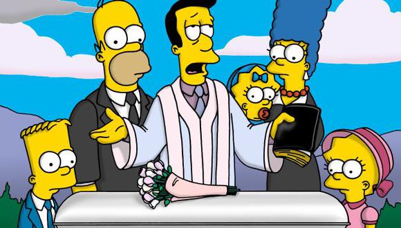 Los Simpson recordarán a los personajes que ya no siguen en la historia en el especial por el 'Día de los muertos'. (Fox)