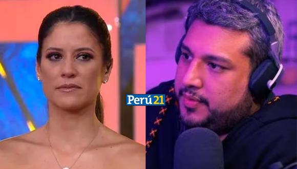 Ricardo Mendoza y María Pía Copello limaron asperezas tras fuerte acusación de maltrato. (Foto: América TV / YouTube)