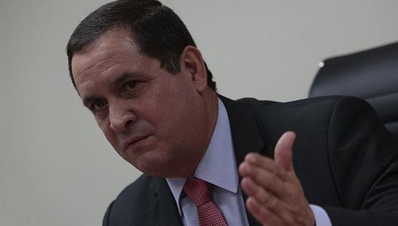 Luis Iberico se comprometió a priorizar la elección del Defensor del Pueblo. (César Fajardo)