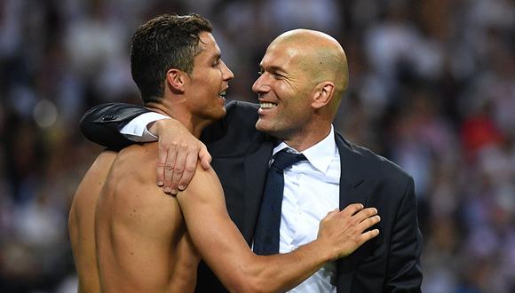 Cristiano Ronaldo y Zidane dejaron profunda huella en el Real Madrid. (Foto: AFP)