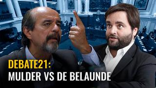 “¿Cómo te sientes al salir a defender a Julio Guzmán?” le dice Mauricio Mulder a Alberto de Belaunde