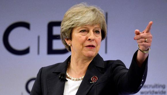 La primera ministra de Reino Unido se pronunció por denuncias de acoso sexual presentadas contra políticos británicos (Reuters).