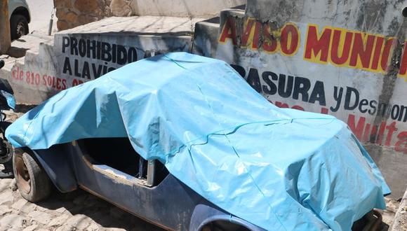 Cajamarca: municipio retirará vehículos en desuso estacionados en la vía pública. (Foto: MPC)