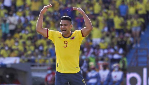Radamel Falcao es el máximo goleador histórico de la selección de Colombia, con 35 anotaciones. (Foto: AFP)