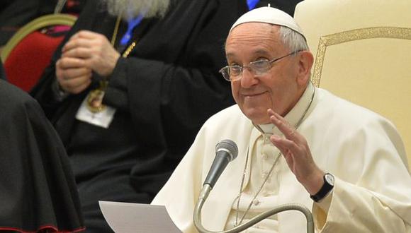 Papa Francisco tuvo un encuentro con el cardenal Cipriani. (AFP)