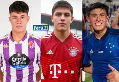 ¡Convocados! Sub 20 peruana tendrá jugadores de Bayern Munich, Cruzeiro y Valladolid