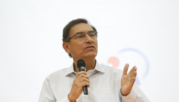 El presidente Martín Vizcarra respaldó la opinión que tuvo el ministros de Justicia, Vicente Zeballos, sobre los procuradores. (Foto: Difusión / Video: TV Perú)