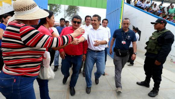 Humala dice que colabora con el Ministerio Público en caso de agendas. (Prensa Presidencia)