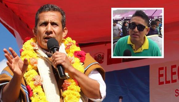 Ollanta Humala mostró su molestia por ineficiencia Gerald Oropeza. (USI)