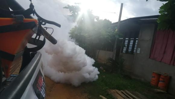 Madre de Dios: Reinician fumigación contra dengue con maquinaria pesada para cubrir el 100% de las viviendas