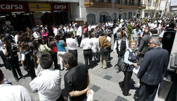 Sismos en Tacna alarman a la población. (USI/Referencial)