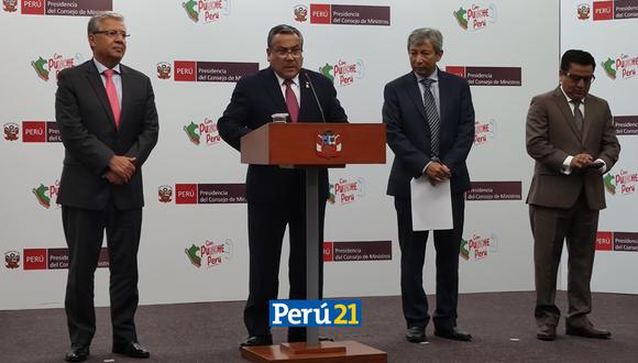 Premier: "No tenemos ninguna razón para presumir" que la censura al ministro del Interior vaya a producirse. Foto: Perú21/MotorolaG100