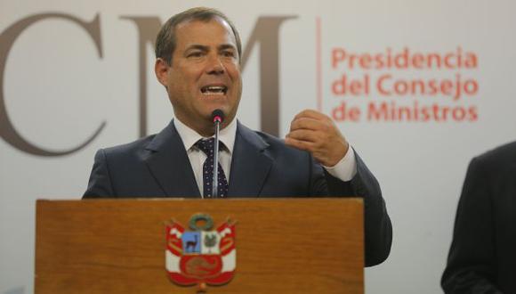 Ministro Bruno Giuffra se muestra optimista. (David Huamaní/Perú21)