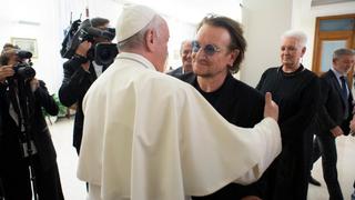 El papa y Bono hablaron de pederastia en privado en el Vaticano