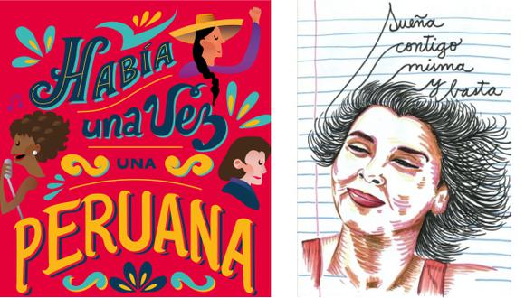 Entre las ilustres peruanas que se relatan en el libro está la poeta Blanca Varela, dibujada por Elianna Otta (Difusión).