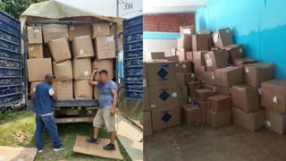 Llegan 1,438 kilos de medicamentos y equipos de protección contra el COVID-19 para Amazonas