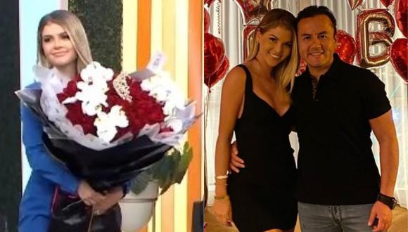 Brunella Horna y Richard Acuña se comprometieron el 16 de julio en un cine local. (Foto: Captura de video / Instagram)