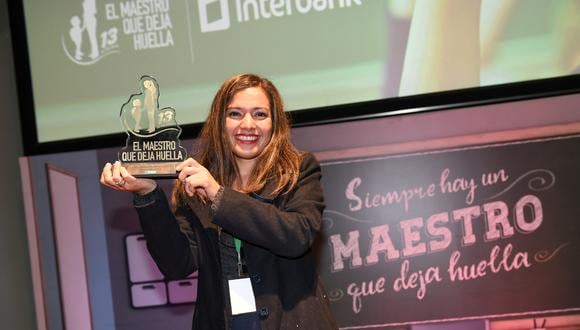 Melissa Mendieta, fue reconocida en 2019 como la 'Maestra que deja huella'. (MQDH)