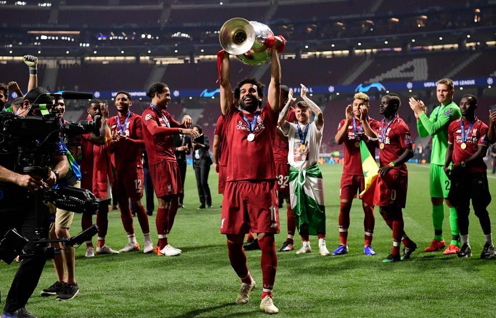Liverpool se coronó campeón de la Champions tras ganar 2-0 al Tottenham. (Foto: AFP)