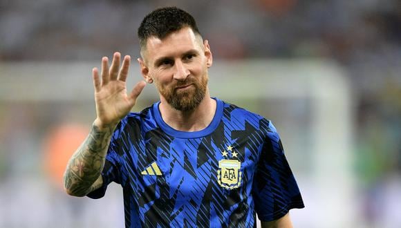 Lionel Messi en el once ideal de los premios The Best. (Foto: CARL DE SOUZA / AFP)