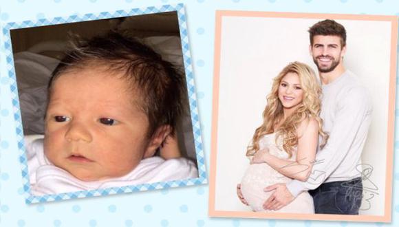 Shakira publicó la primera foto del rostro de Sasha Piqué Mebarak, su segundo hijo con Gerard Piqué. (worldbabyshower.org/es)