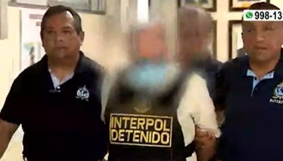 Detienen a peruano en el aeropuerto Jorge Chávez. (Foto: captura TV)