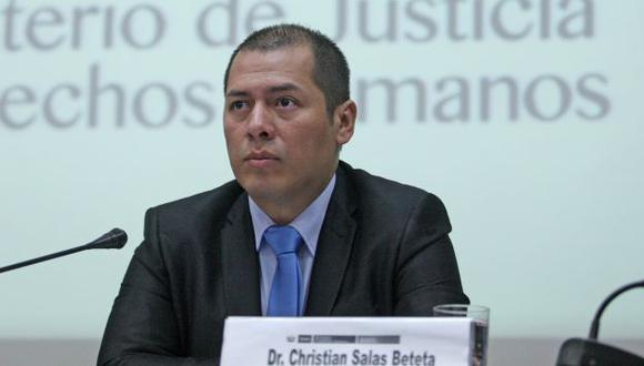 El procurador anticorrupción, Christian Salas, cuestionó que Hernán Garrido Lecca hay sido apartado del caso Global CST. (Perú21)