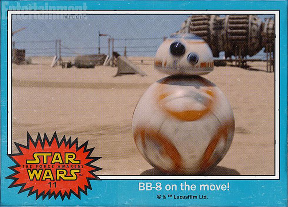 ¡BB-8 se va moviendo! (Lucasfilms/Entertainment Weekly)
