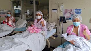 Día de la Madre: Tres mujeres se convirtieron en mamás por primera vez en Instituto Nacional Materno Perinatal