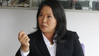Keiko Fujimori: "Buscan revivir un refrito en contra del fujimorismo para tapar Odebrecht"