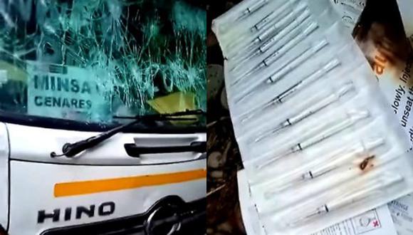 Cocaleros asaltan y secuestran a conductores que transportaban medicamentos